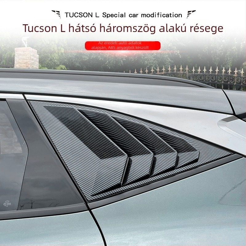 SVEEK ABS Hátsó háromszög alakú légkivezető dekorpanel Hyundai Tucson L/NX4 (2015-2021)