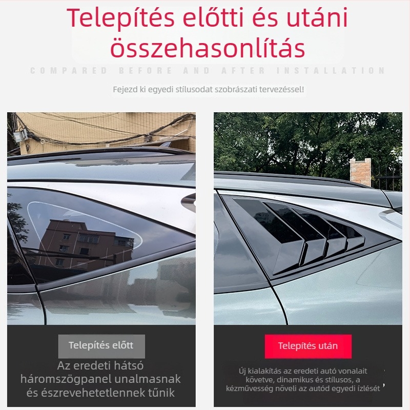 SVEEK ABS Hátsó háromszög alakú légkivezető dekorpanel Hyundai Tucson L/NX4 (2015-2021)