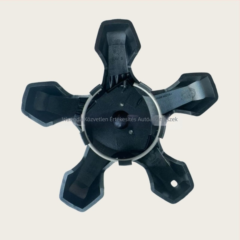 Ötlyukas pajzs logóval ellátott kerékagyfedél Peugeot 4008, 5008, 308; Peugeot és Citroën-kompatibilis; műanyag