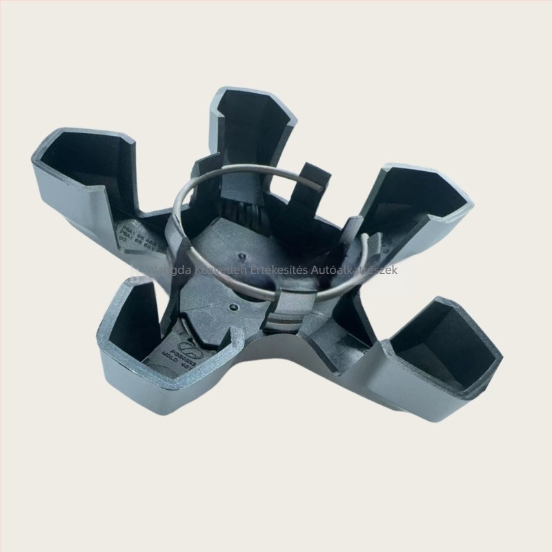 Ötlyukas pajzs logóval ellátott kerékagyfedél Peugeot 4008, 5008, 308; Peugeot és Citroën-kompatibilis; műanyag