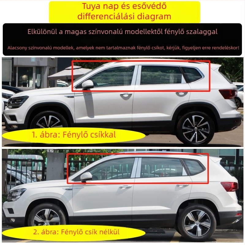 Volkswagen Tuyue ablakokhoz készült esővédő, külső ablakvédő kiegészítő