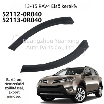 52113-0R040 52112-0R040 Toyota RAV4 (2013–2015) – első lökhárító díszítő elem és kerékíny