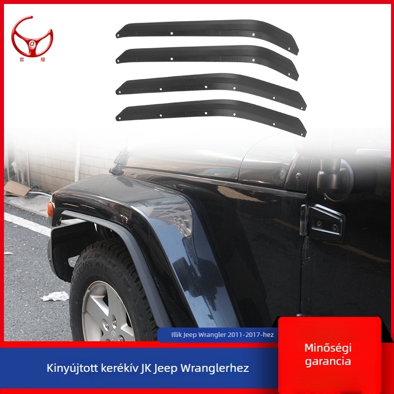 Külső dekoratív sárvédő Wrangler JK 07-17, PP anyag, Chenyao JK07-17