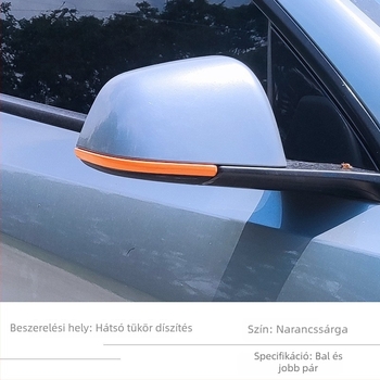 Tesla Model 3/Y visszapillantó tükre ütközésvédő csík – ABS anyag, kompatibilis Model 3/Y