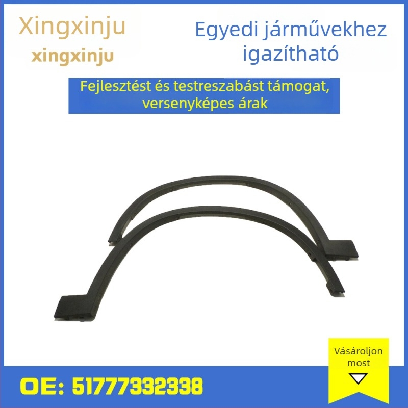 BMW F48/F49 X1 első jobb kerékív védőprofil – alkatrész 51777332338