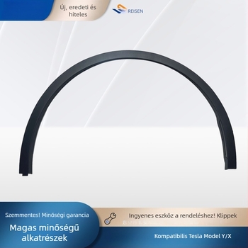 Tesla kerékív díszítő elem rozsdamentes acélból, 4 darabos készlet, modell ATSL Y00, termékkód Ltao712951631406