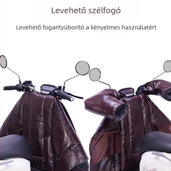 PVC szélvédő elektromos járműhöz - felnőtt használatra