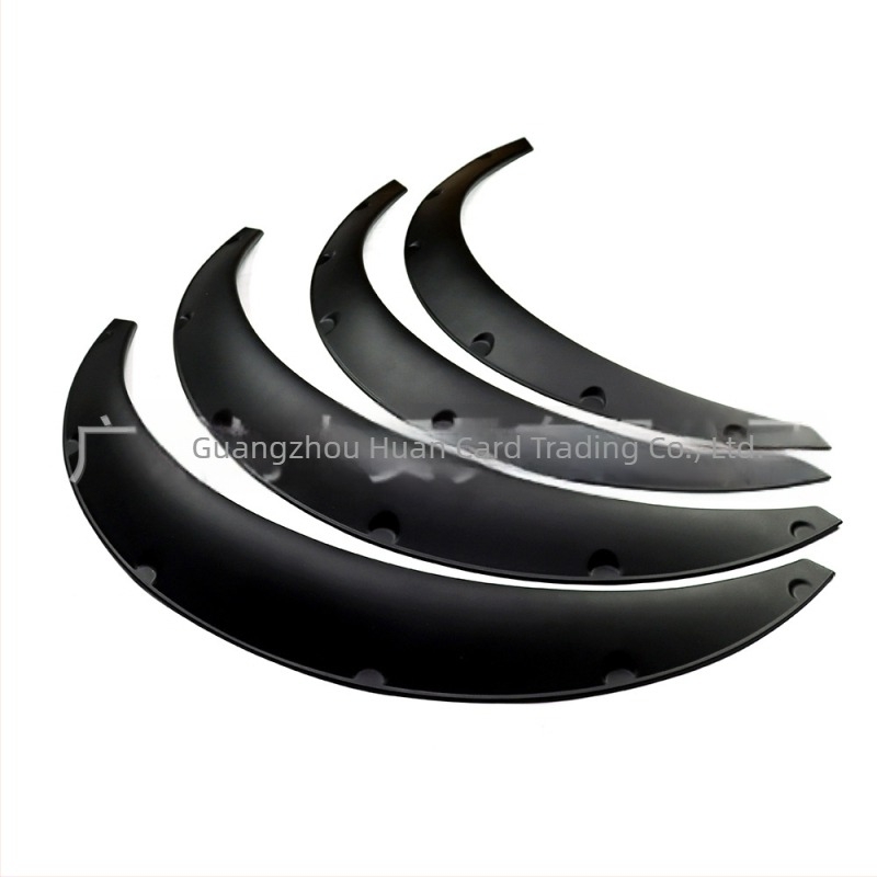 Széles testű kerékív dekoratív védőborítás — univerzális illeszkedés, Anyag: PP, Modell: Wide body wheel eyebrow, Eredet: Guangzhou