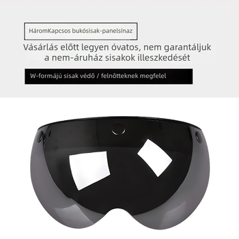 Motorkerékpár sisak vizor Huanshou W Lens, napvédő, modell W Lens