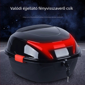 Elektromos jármű csomagtartó doboz – univerzális, megerősített rezgéscsillapító, szerszámos doboz (Anyag: Egyéb; Márka: Egyéb; Stílus: Knight protective gear)