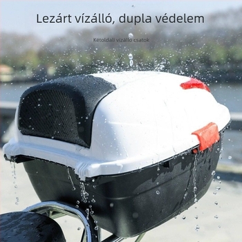 Elektromos jármű csomagtartó doboz – univerzális, megerősített rezgéscsillapító, szerszámos doboz (Anyag: Egyéb; Márka: Egyéb; Stílus: Knight protective gear)