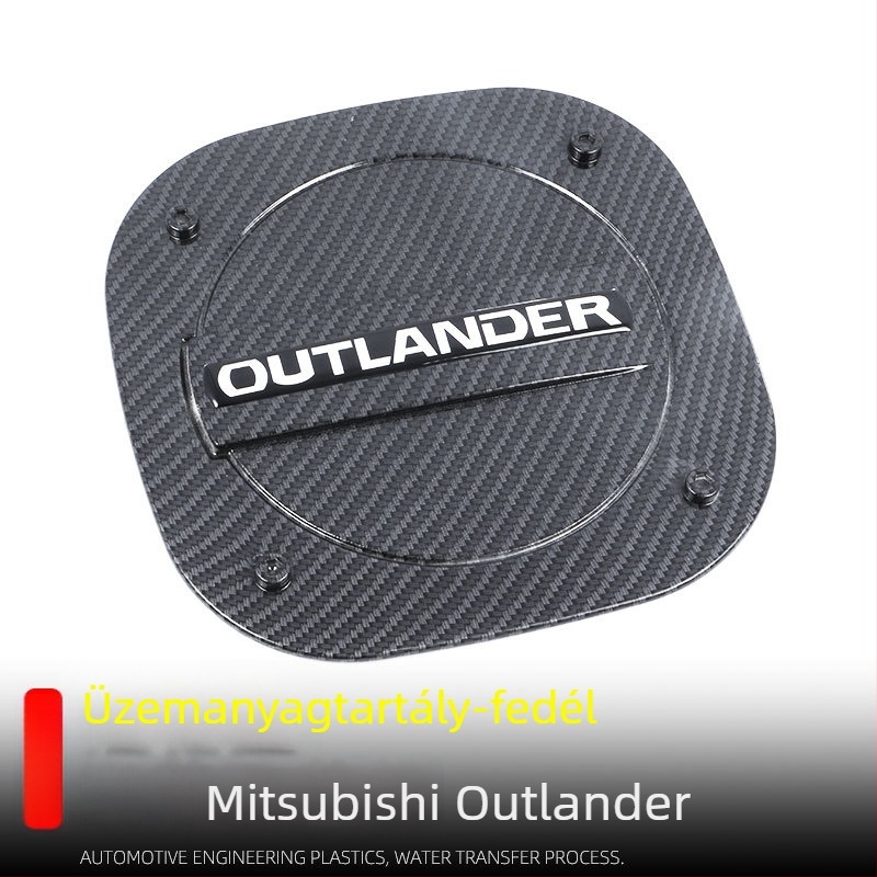 Outlander üzemanyag-tankfedél dekoratív matricája (13-22) - ABS, Xiao Le Wang, Eredet Wenzhou