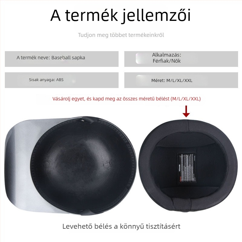 Motorkerékpár fél sisak – retro stílus, ABS anyag, márka UCHOOSE