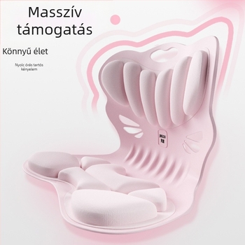 Deréktámasz irodai párna memóriahabbal — FF márka, irodába, tanuláshoz, autóhoz, kültérre, modern minimalista dizájn, testre szabható