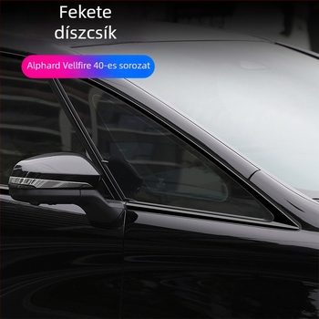 Toyota Alphard/Vellfire 40 Series ABS ablakszéli díszléc – karcolás- és kopásálló, modell 3
