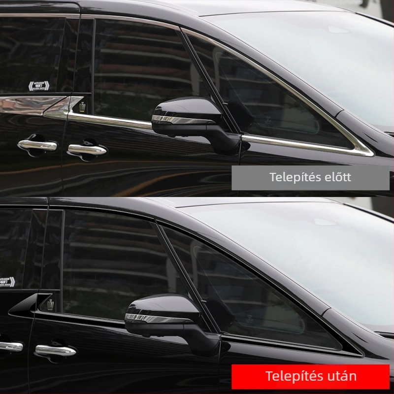 Toyota Alphard/Vellfire 40 Series ABS ablakszéli díszléc – karcolás- és kopásálló, modell 3