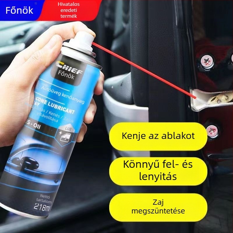 Car Servant elektromos ablak kenőanyag, 218 ml, ablakvezető sínek és tömítőcsíkok kenésére, zajcsökkentés, 3 év élettartam
