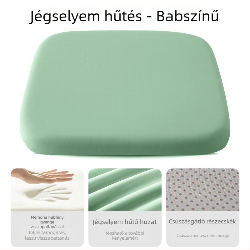 Memóriahabos ülőpárna – lassú visszatérő ülőpárna, egyszerű stílus, nappali, iroda és dolgozószoba