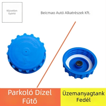 Dízel parkolóhő üzemanyag-tartály sapka – univerzális kiegészítő autókhoz és teherautókhoz (Testreszabás nélkül; Kompatibil más modellekkel)