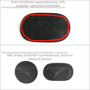 Töltőport fedél védőmatricája és üzemanyag-tankfedél díszítő matrica BYD Seal 05 DMI/Seal 5-höz