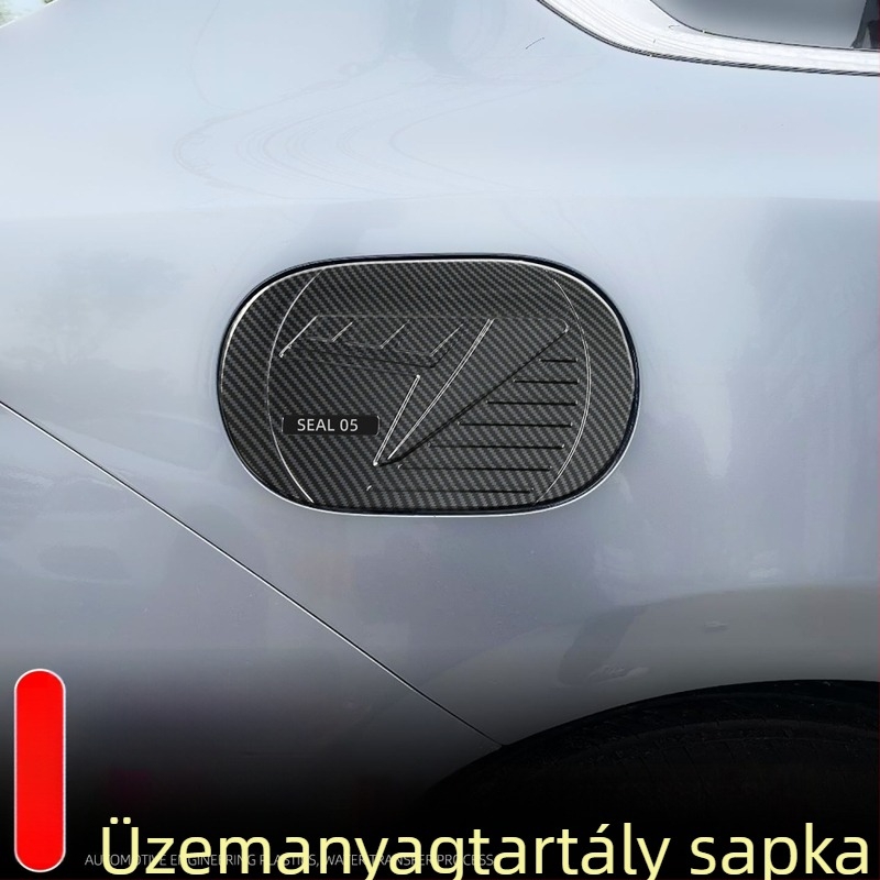 Töltőport fedél védőmatricája és üzemanyag-tankfedél díszítő matrica BYD Seal 05 DMI/Seal 5-höz