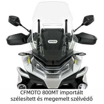 Motorkerékpár szélvédő CF-800MT-FD, PMMA, kompatibil Spring Breeze 800MT, MOTO VOOM