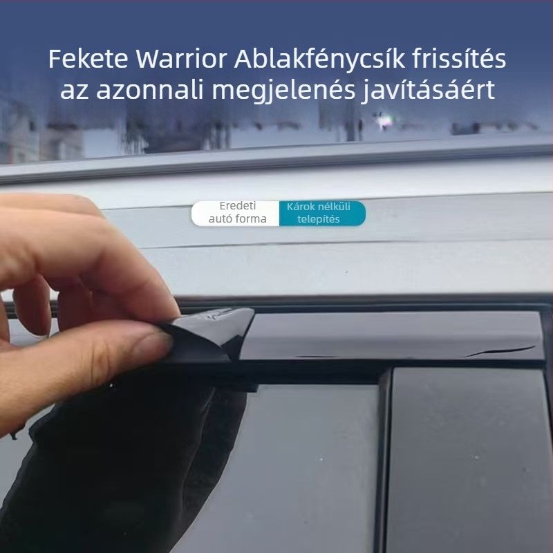 Rozsdamentes acél ablakdíszléc Geely Xingyue L-hez, 2021–2023 modellévek