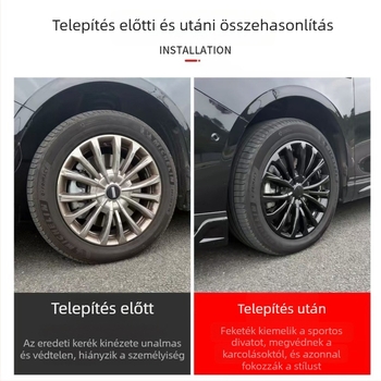Wei Alpine 7/8/9 kerékagy védő kupak készlet – Anyag: műanyag, Univerzális kompatibilitás, Eredet: Changzhou