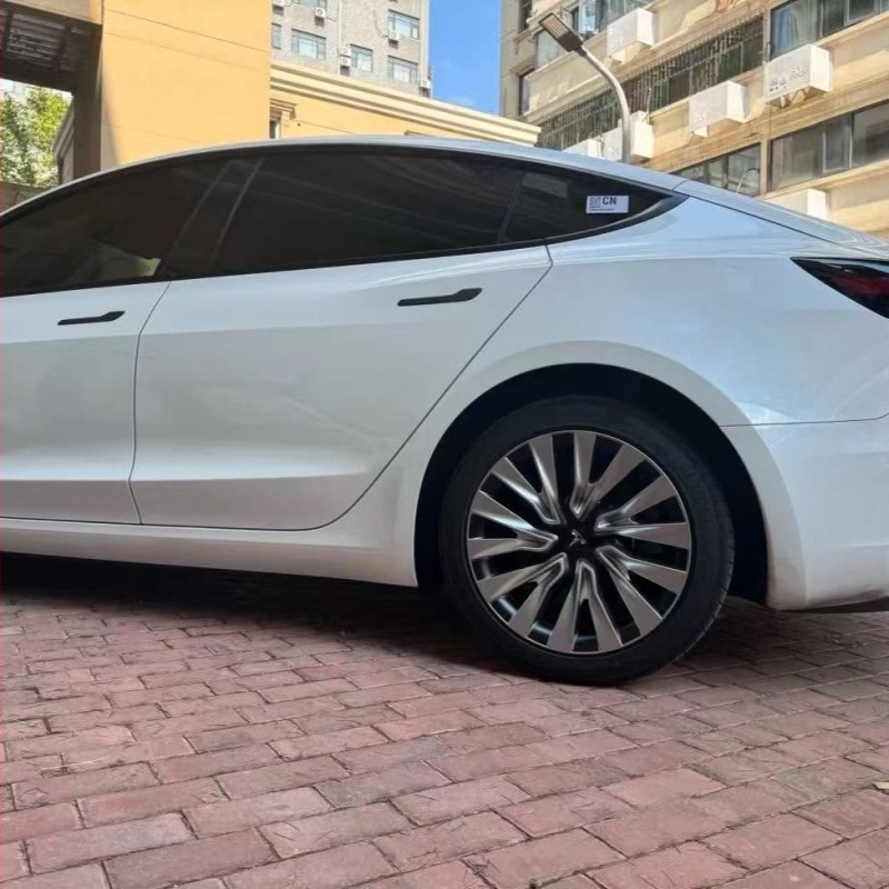 Tesla Model 3 hubkap védőfedél, ABS anyag, 24-25 frissített verzió, dekoratív fedél