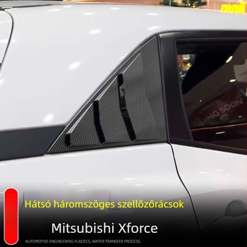 ABS Hátsó háromszög ablaklamellás díszléc Mitsubishi Xforce Outlander Sport 2025