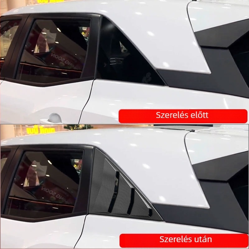 ABS Hátsó háromszög ablaklamellás díszléc Mitsubishi Xforce Outlander Sport 2025