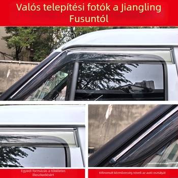 Kaitu autóablak esővédő szemöldöke, organikus üveg, JMC-hez