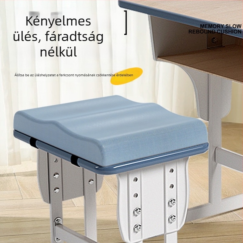 Memóriahabos ülőpárna diákoknak – kényelmes hosszú ülésekhez, osztálytermi használatra