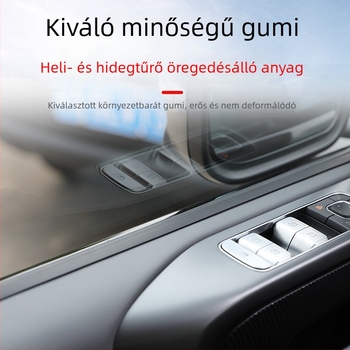 Kzs autóablak-tömítés BJ40 | gumiból készült ablak-tömítés, kompatibil az ablakemelővel, rezgések és zaj csökkentése