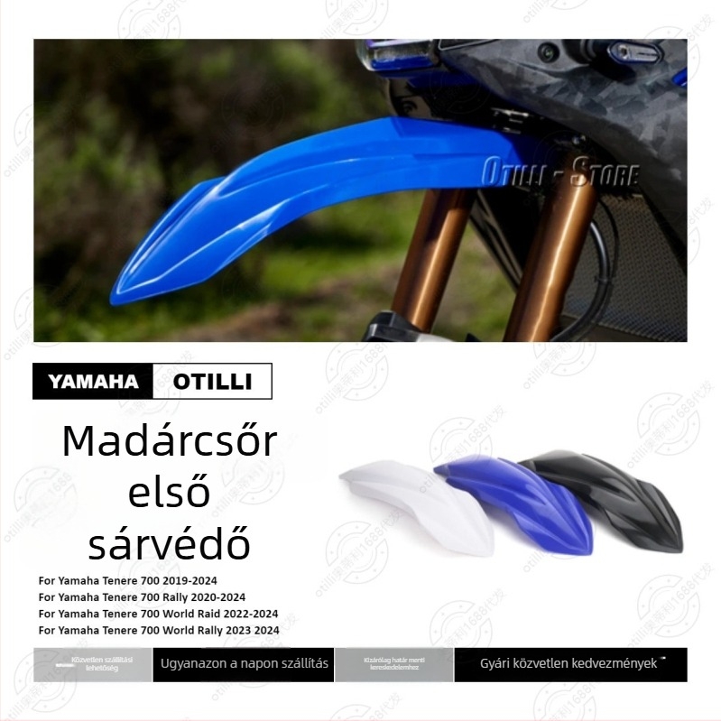 Yamaha Tenere 700 első orr- és első sárvédő készlet (Rally/World Raid)