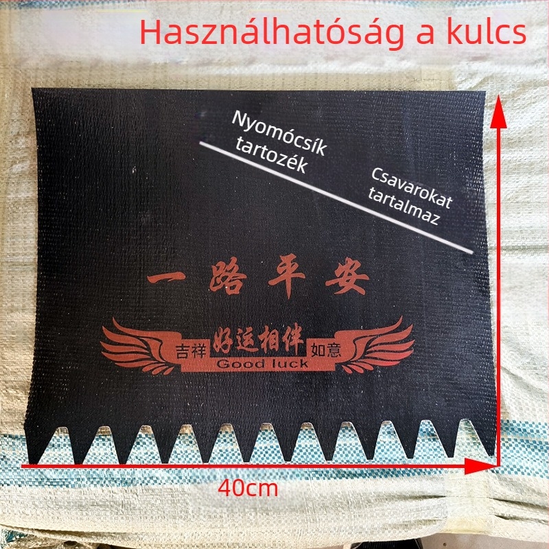 Tartós gumiból készült sárvédő teherautókhoz