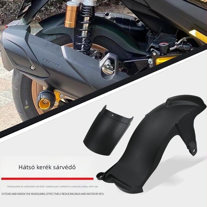 Yamaha NMAX155-höz ABS műanyag hátsó sárvédő, modell 6668, vastagodott kivitel