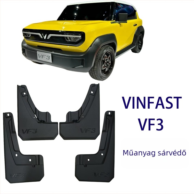 VinFast VF3 sárvédő – PP műanyag, VF3 modell, évjárat 24–25, automata váltó