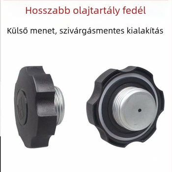 Benzinmotorhoz tartozó kiegészítők: üzemanyag-tartály fedél és vízszivattyú 2 kW generátorhoz (168/170F modellek)