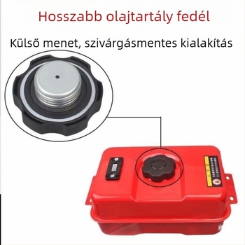 Benzinmotorhoz tartozó kiegészítők: üzemanyag-tartály fedél és vízszivattyú 2 kW generátorhoz (168/170F modellek)