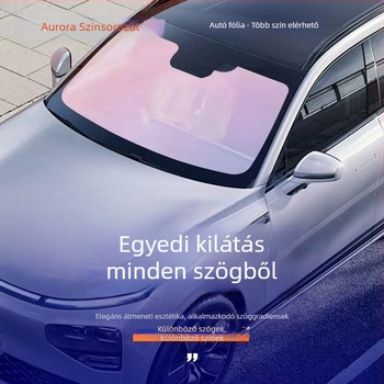 Autóüveg szigetelő fólia, PET anyag, 3 mil (teljes napenergia-blokkolás 71-80%; UV-védelem 99%; hőszigetelés 60%)
