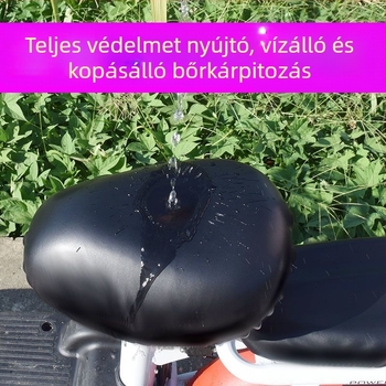 PU ülésvédő elektromos kerékpárhoz, vízálló, UV-álló, univerzális illeszkedés, minden évszakban használható