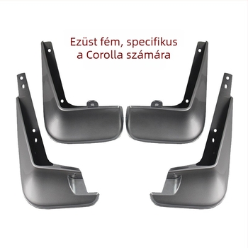 Toyota Corolla festett első sárvédő, 2014-2019, fehér