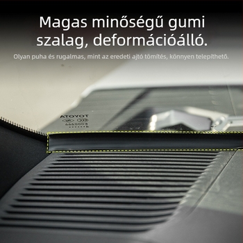 Prado ajtó tömítőszalag – teljes autóhangszigetelés, kompatibilis 24 Prado modelllel, modell 24new Prado, márka Fit Club/No.1