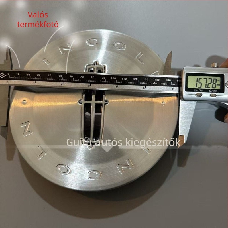 Kerékagyfedél Lincoln Navigator MKZ MKS MKC — fém + ABS, cikkszám 3W13-1A096-CA, univerzális illeszkedés, készlet 4 db