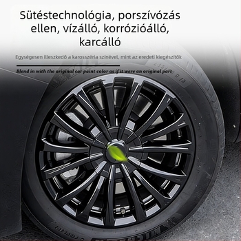 Univerzális autókhoz készült kerékagy sapkát és védőgumi készlet, műanyagból, termékszám ltao773914956958, márka No Brand, kompatibilis más jármű-modellekkel.