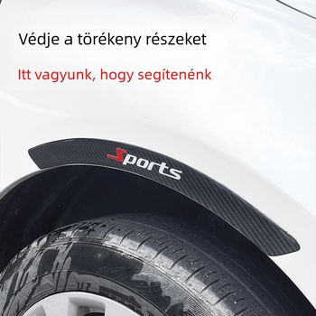 Ütközésvédő karbonszálas szalag ragasztóval autókhoz | Márka: siyarui | Modell: Carbon fiber eyebrow stickers | Univerzális kompatibilitás