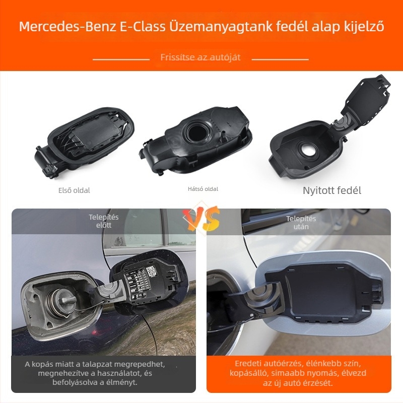 Mercedes-Benz E-Class W213 üzemanyagtartály külső sapka alap - ABS, 2016-2023, Márka Good tool desing/gudisai