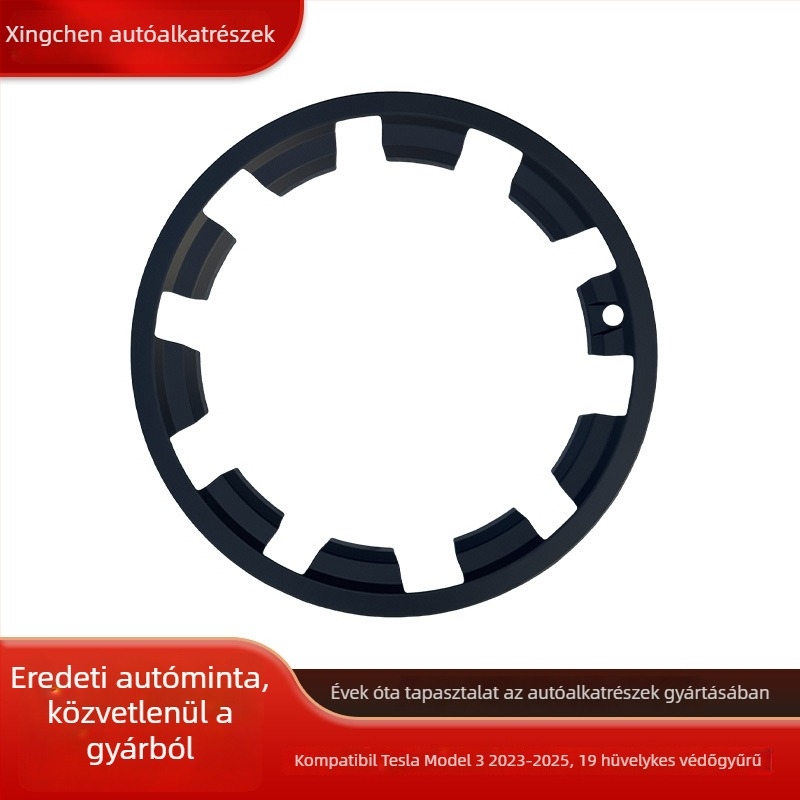 Tesla Model 3 kerék hub védőgyűrű | Anyag: ABS+PC | Eredet: Jiangsu | Márka: Danyang Xingchen