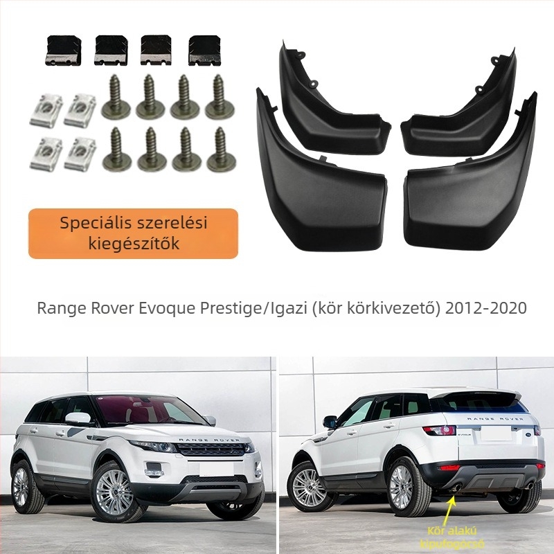 Pastor kerékvédő Land Rover Evoque Prestige 2012-2021 radarral, PP+TPE puha műanyag
